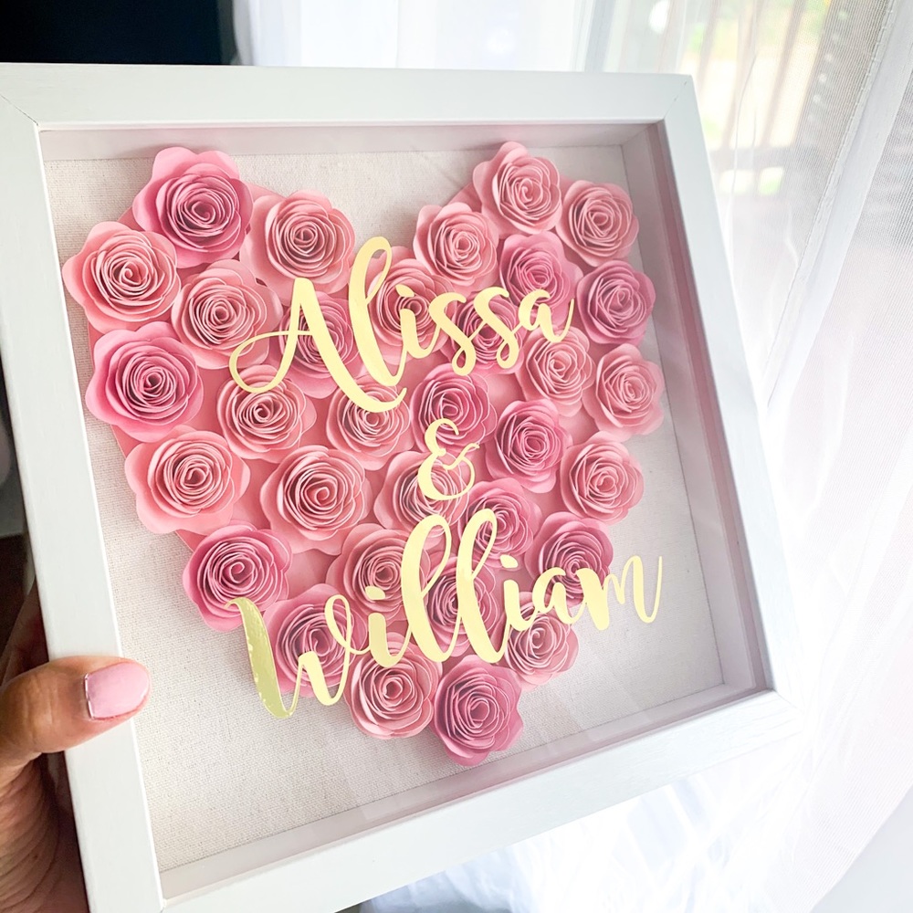 Heart Shadow Box